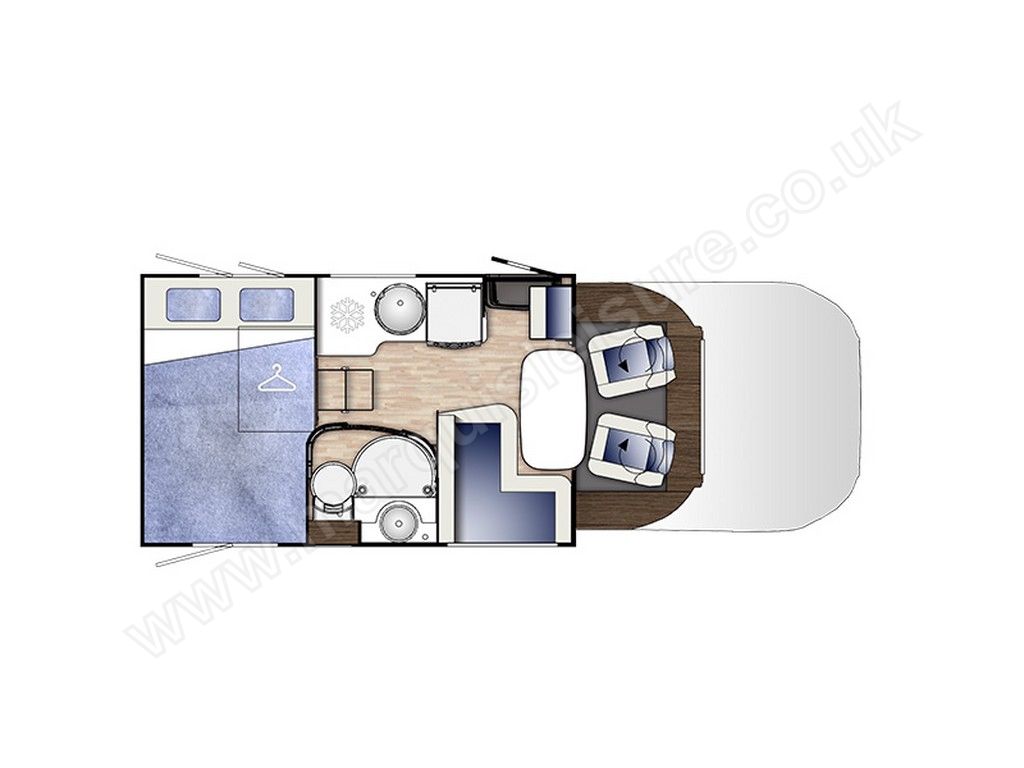 CARADO V132 PRO floorplan