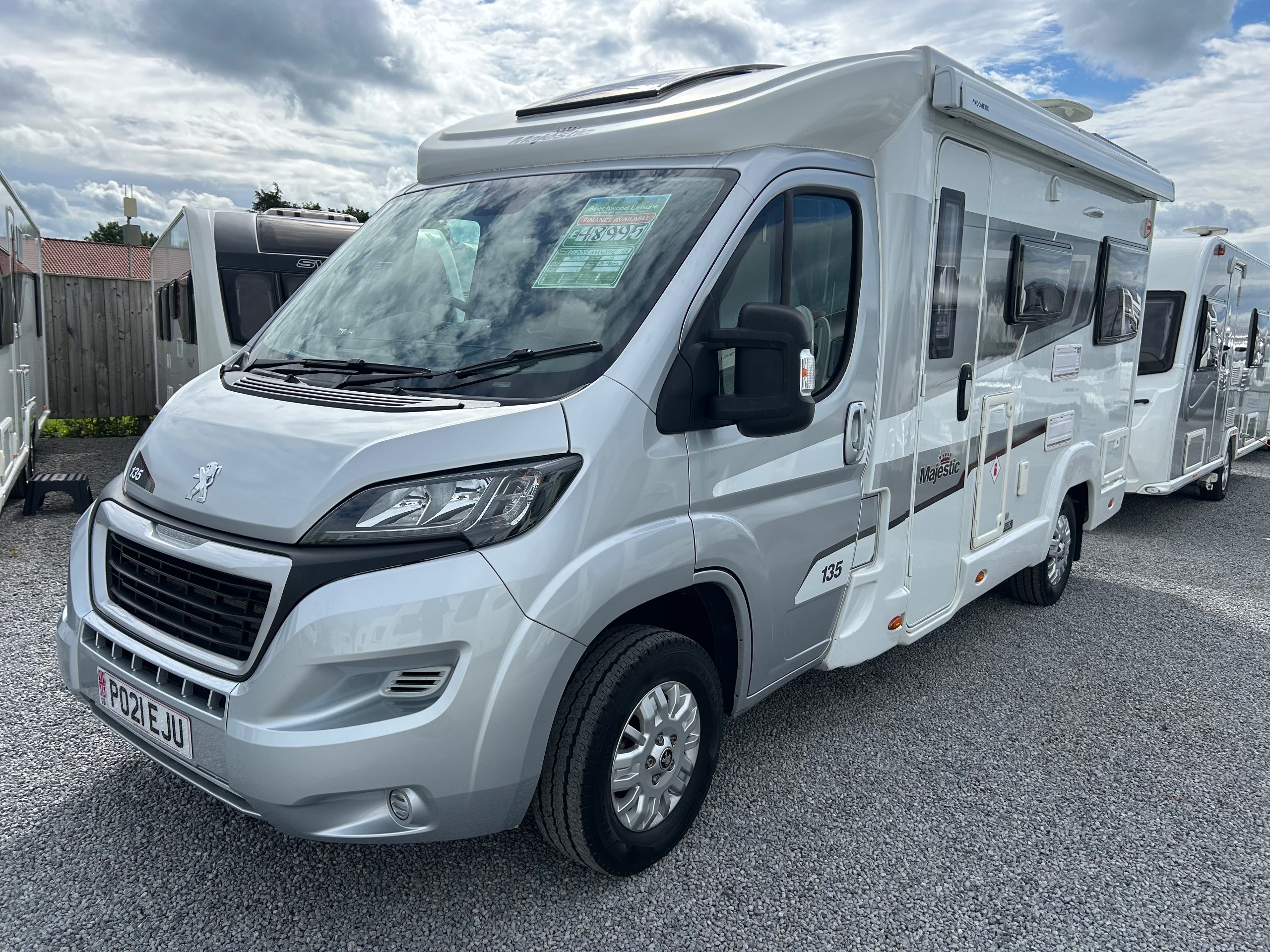 2021 Elddis Majestic 135 - Exterior - Front
