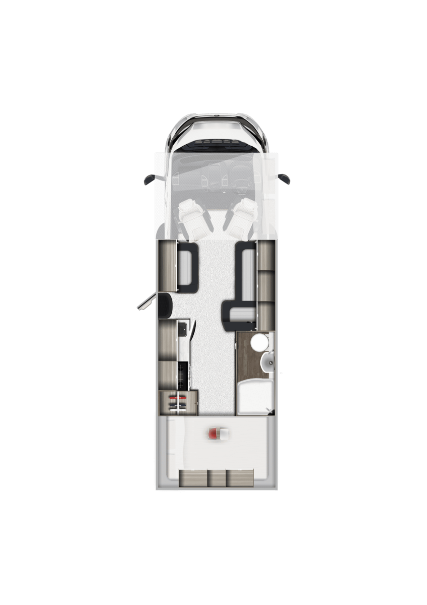 Auto-Trail Expedition C73 (2024) 6-Berth Motorhome with Fixed Rear Bed - Exterior - Front