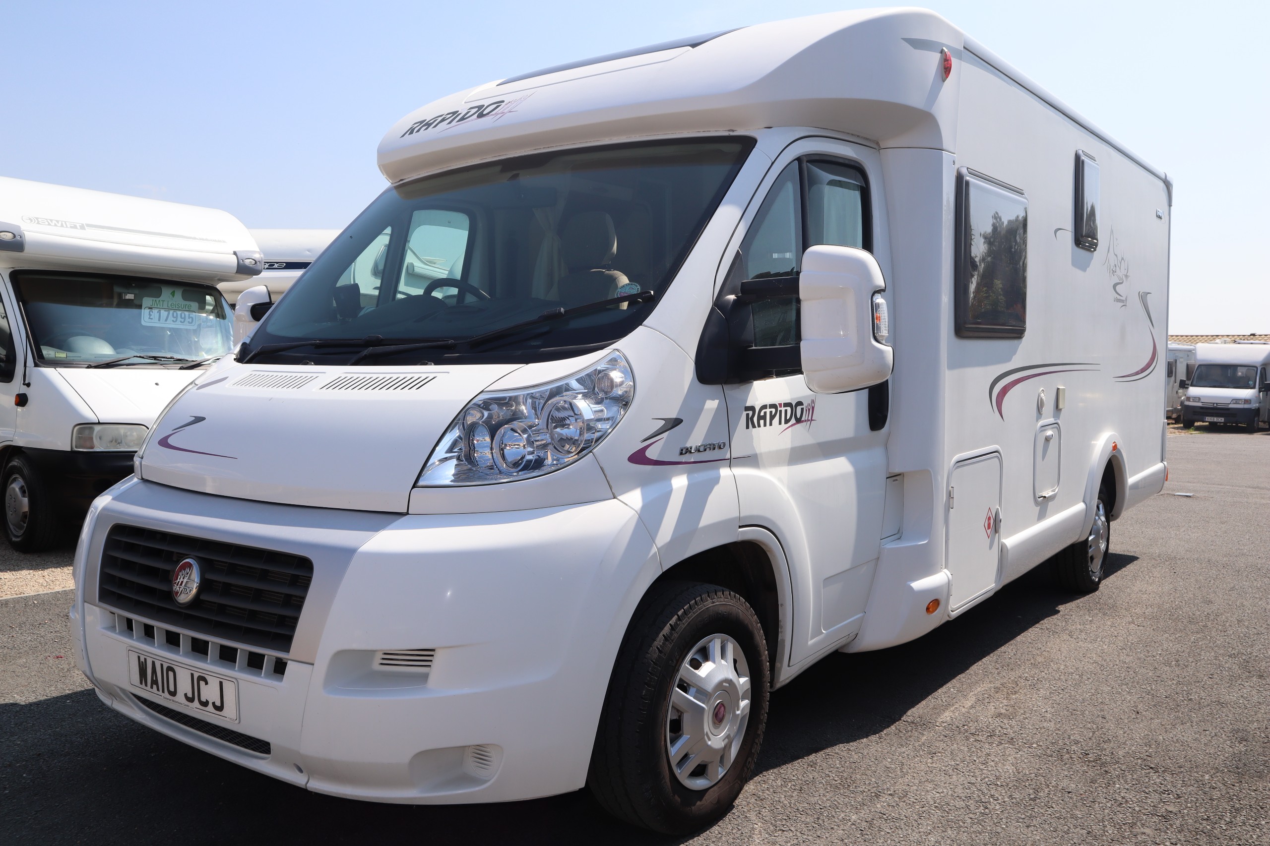 2010 Rapido Le Randonneur Fiat Ducato Rapido 690 Le Randonneur, , 4 Belts, , MOT, 12 Months Warranty, Habitation Check