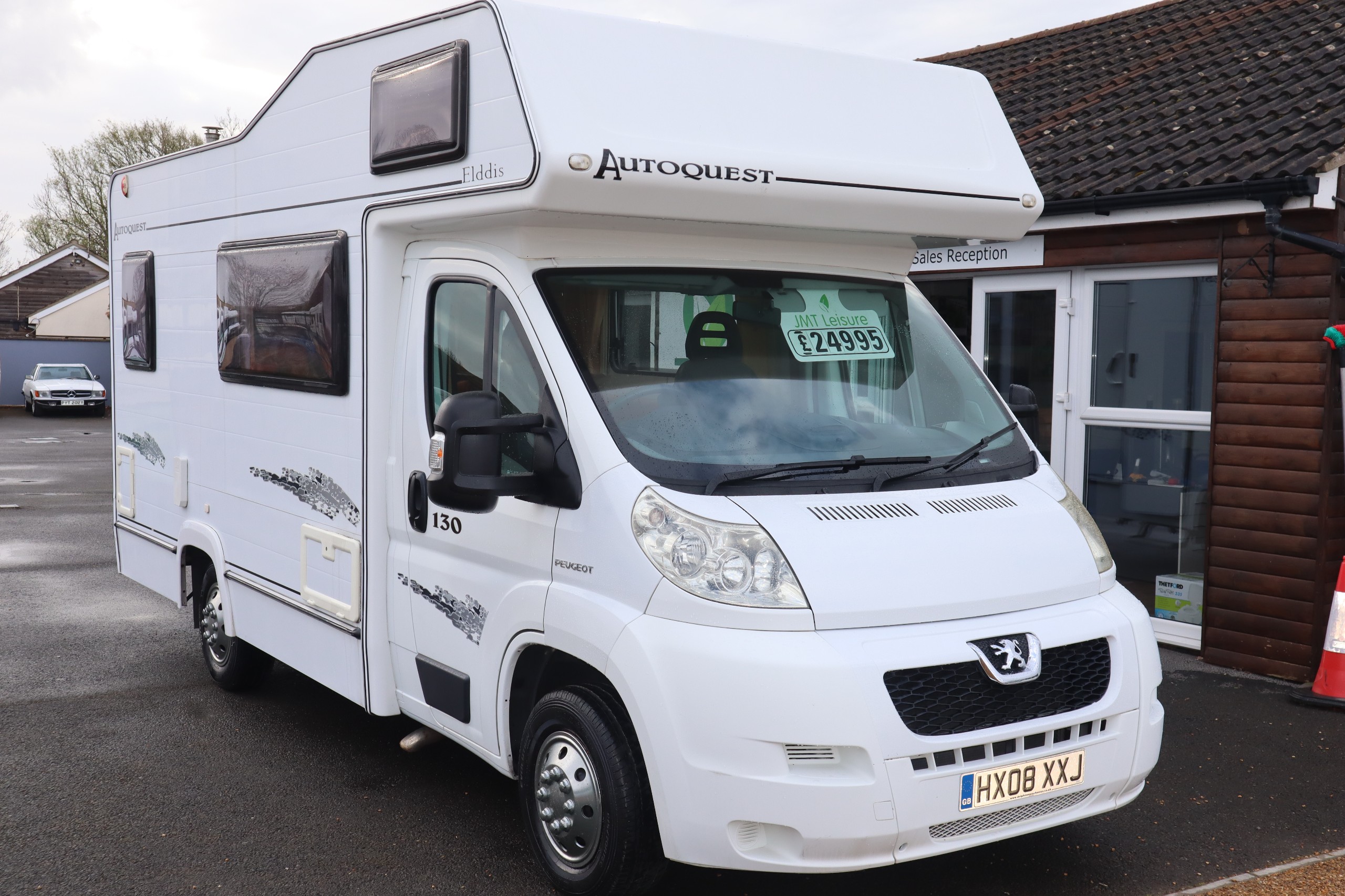 2008 Elddis Autoquest 130 ELDDIS Autoquest 130, , 4 seat belts, Awning, Bike rack, Oven/Hob/Grill, Hot water, Heating