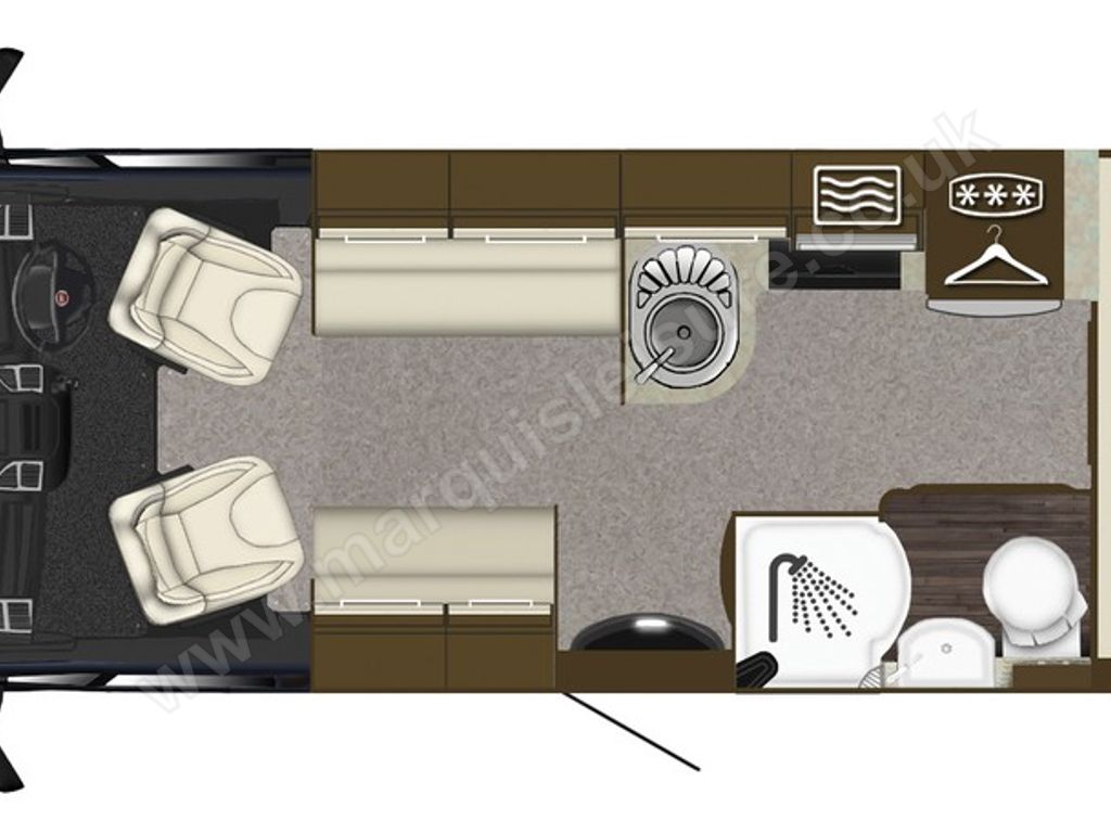 AUTOTRAIL APACHE 632 floorplan