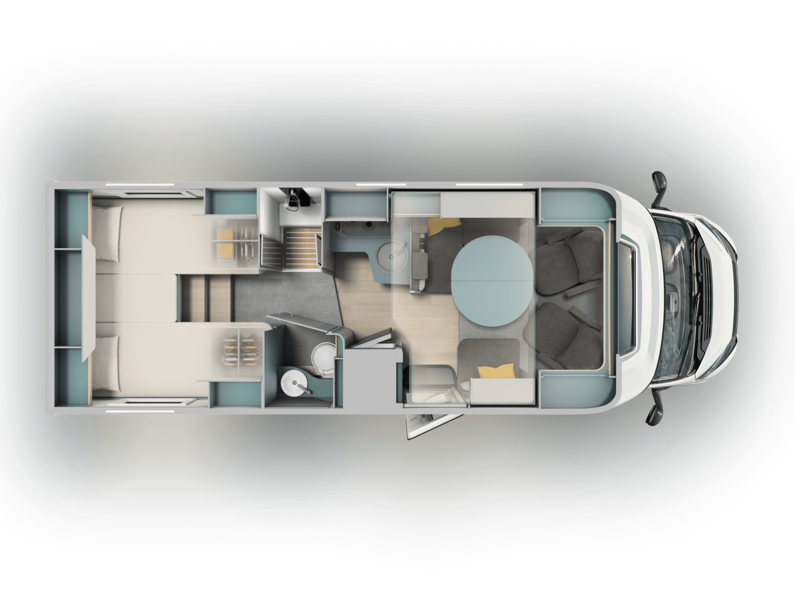 French bed floorplan