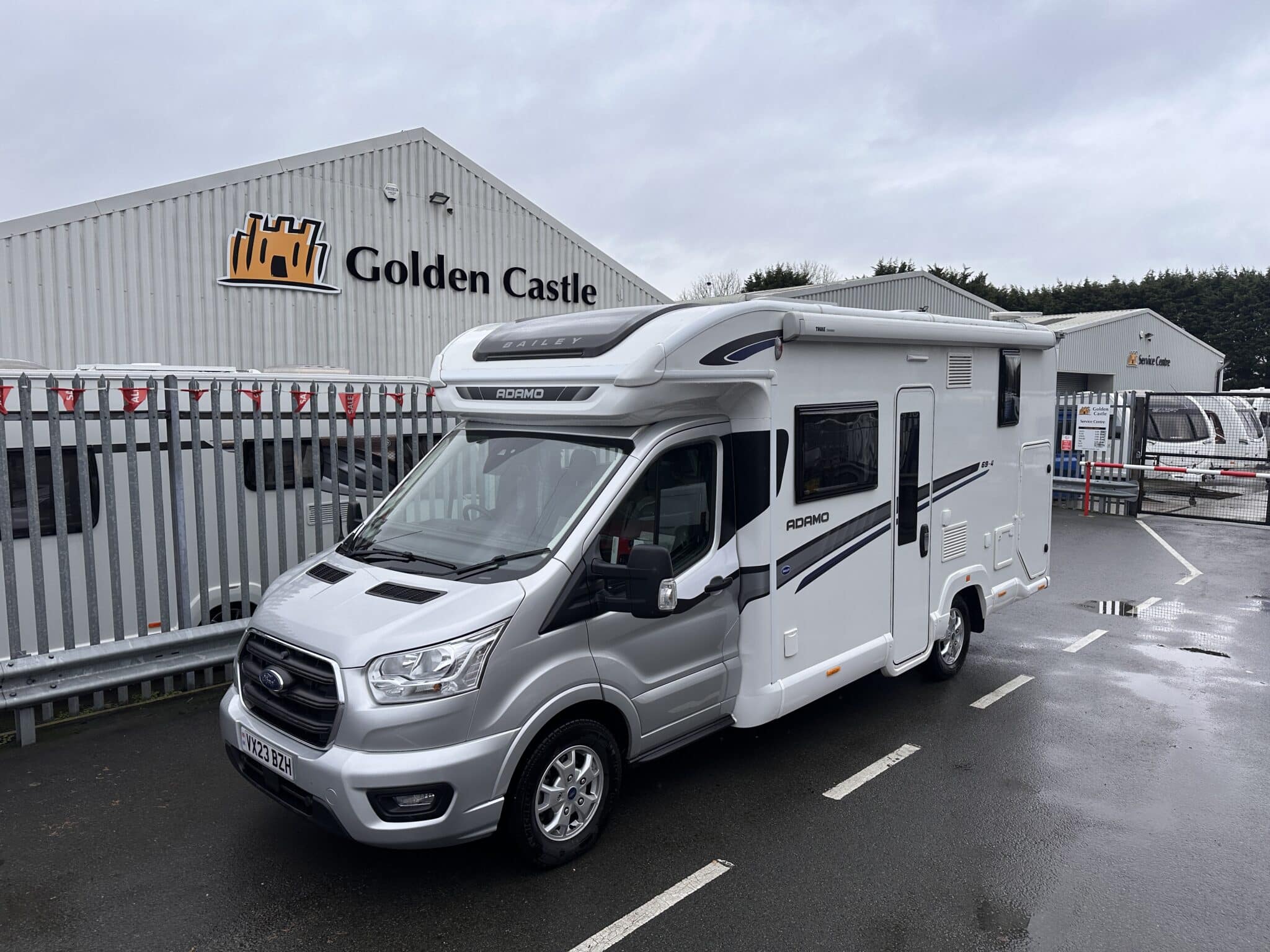 2023 Bailey Adamo 69-4 Automatic, 4-Berth, Low Mileage