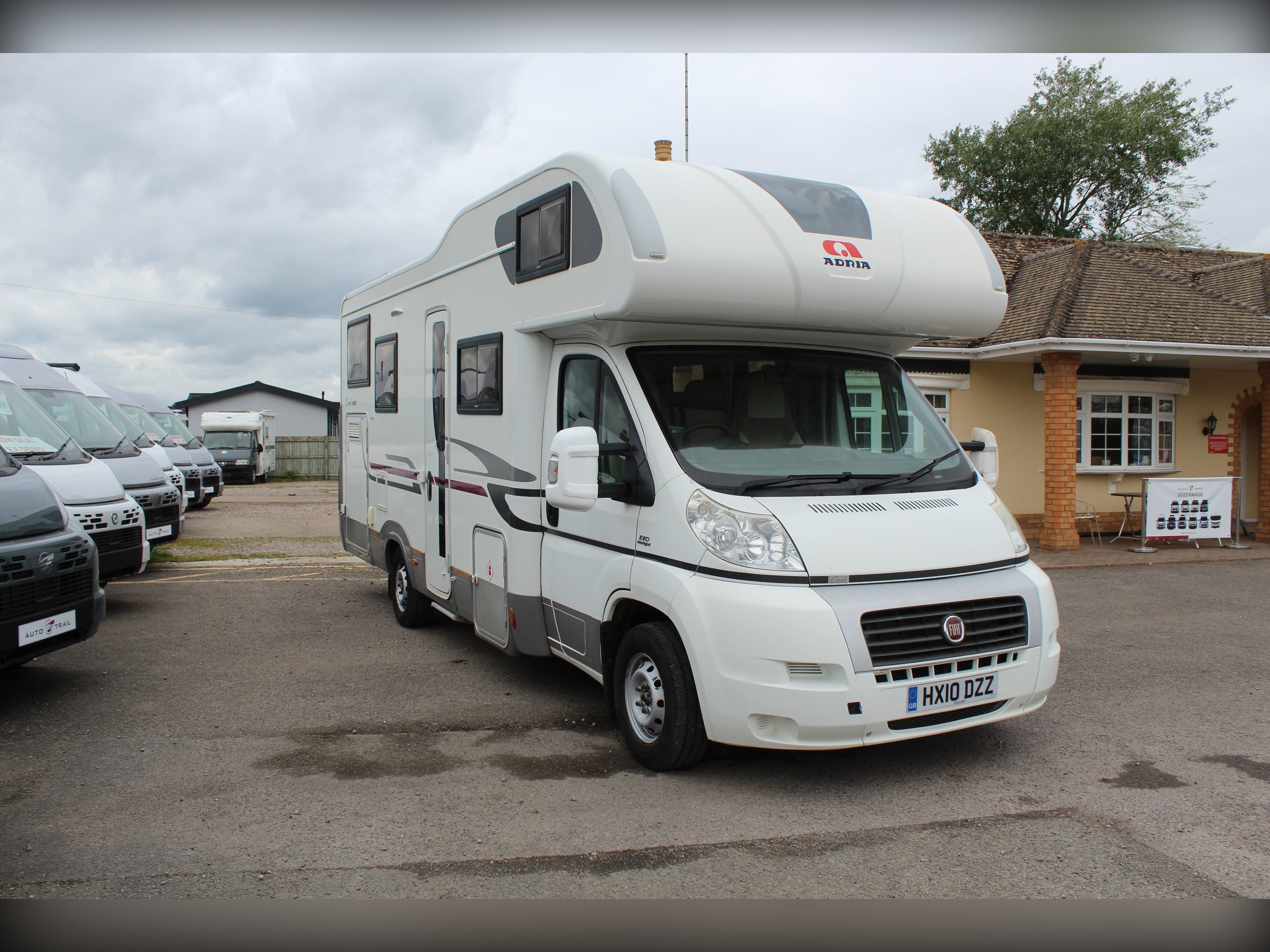 2010 Adria Coral A 660 SP HUGE GARAGE - Exterior - Front
