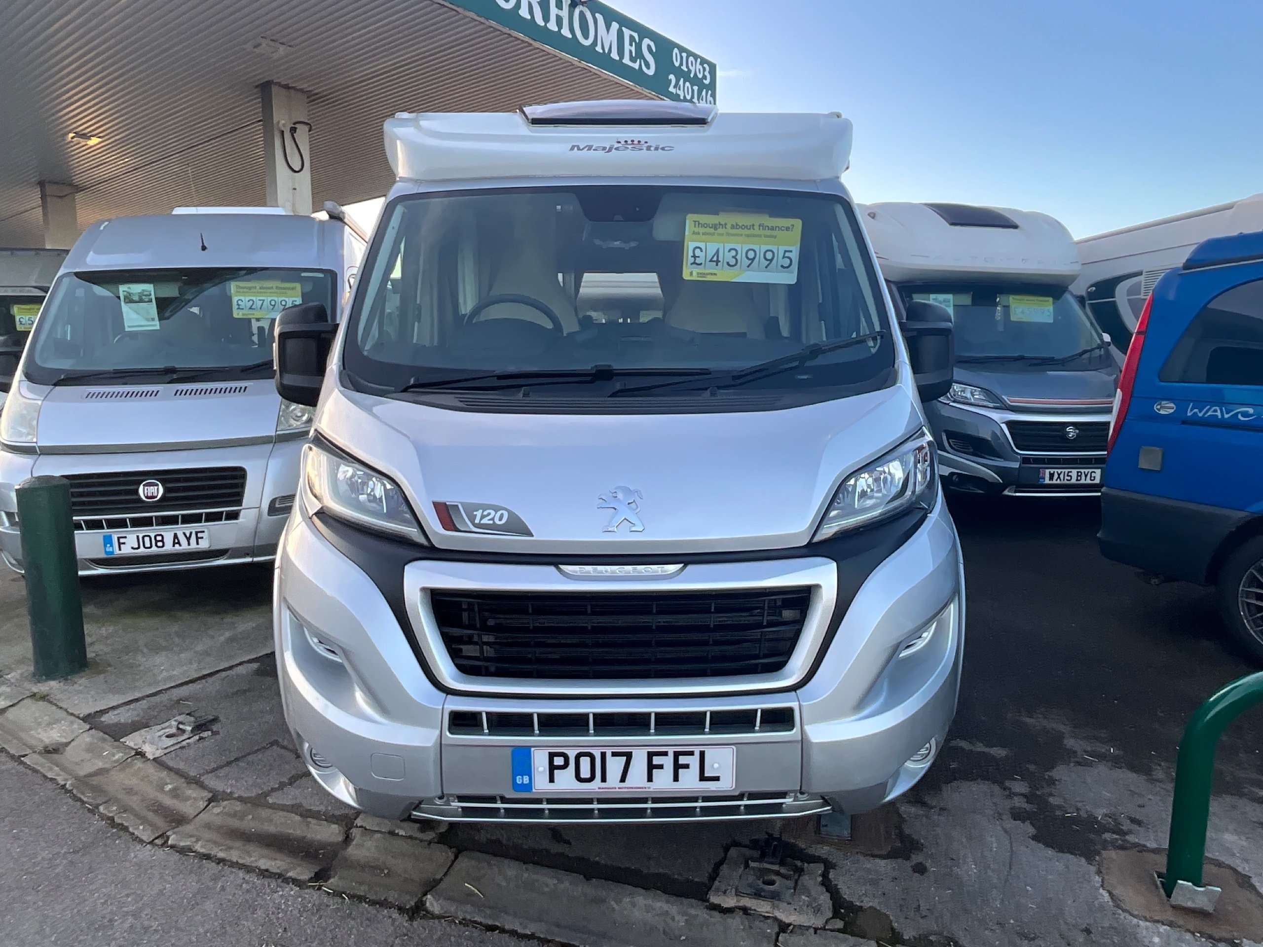 2017 Elddis Majestic 120 - Exterior - Front