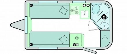 End Washroom floorplan