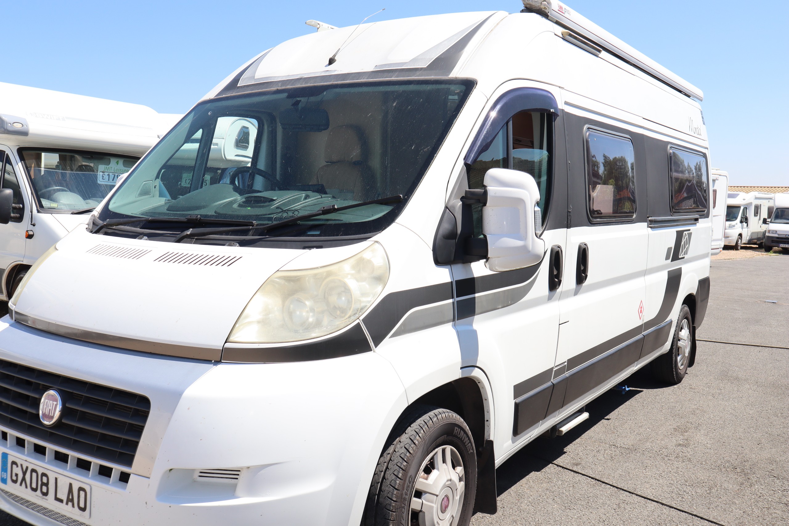 2008 Swift Mondial Fiat Ducato, , 2 Belts, , MOT, 12 Months Warranty, Habitation Service