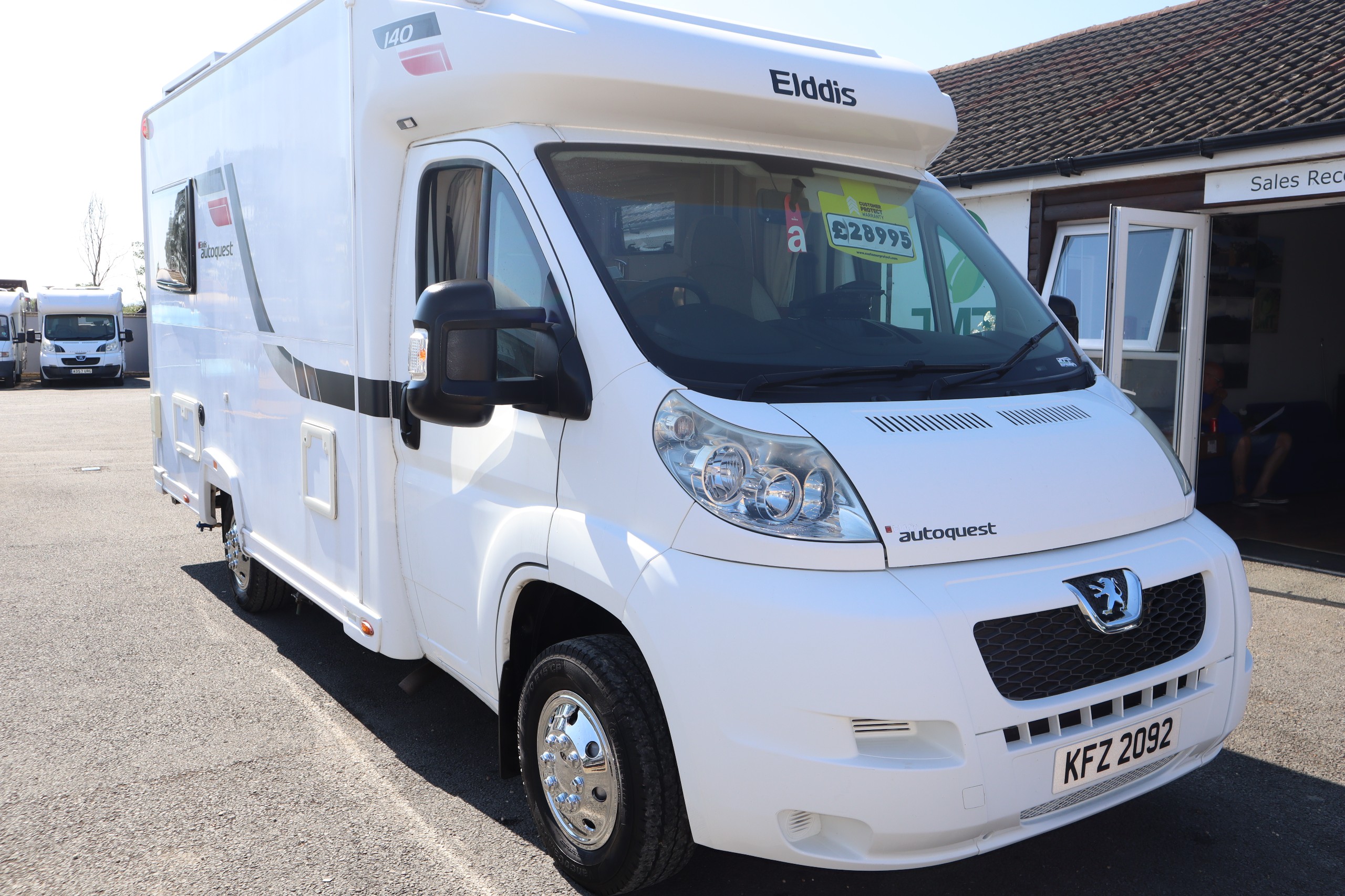 2012 Elddis Autoquest 140 2012 Peugeot Boxer, , , MOT, 12 Months Warranty, Habitation Service