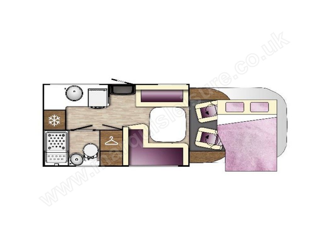 Rear Kitchen floorplan