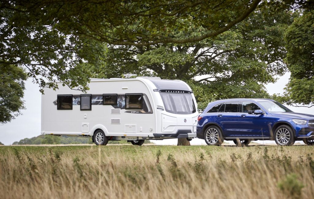 2026 Coachman VIP 545 New 4-Berth Caravan with Island Bed - Exterior - Side