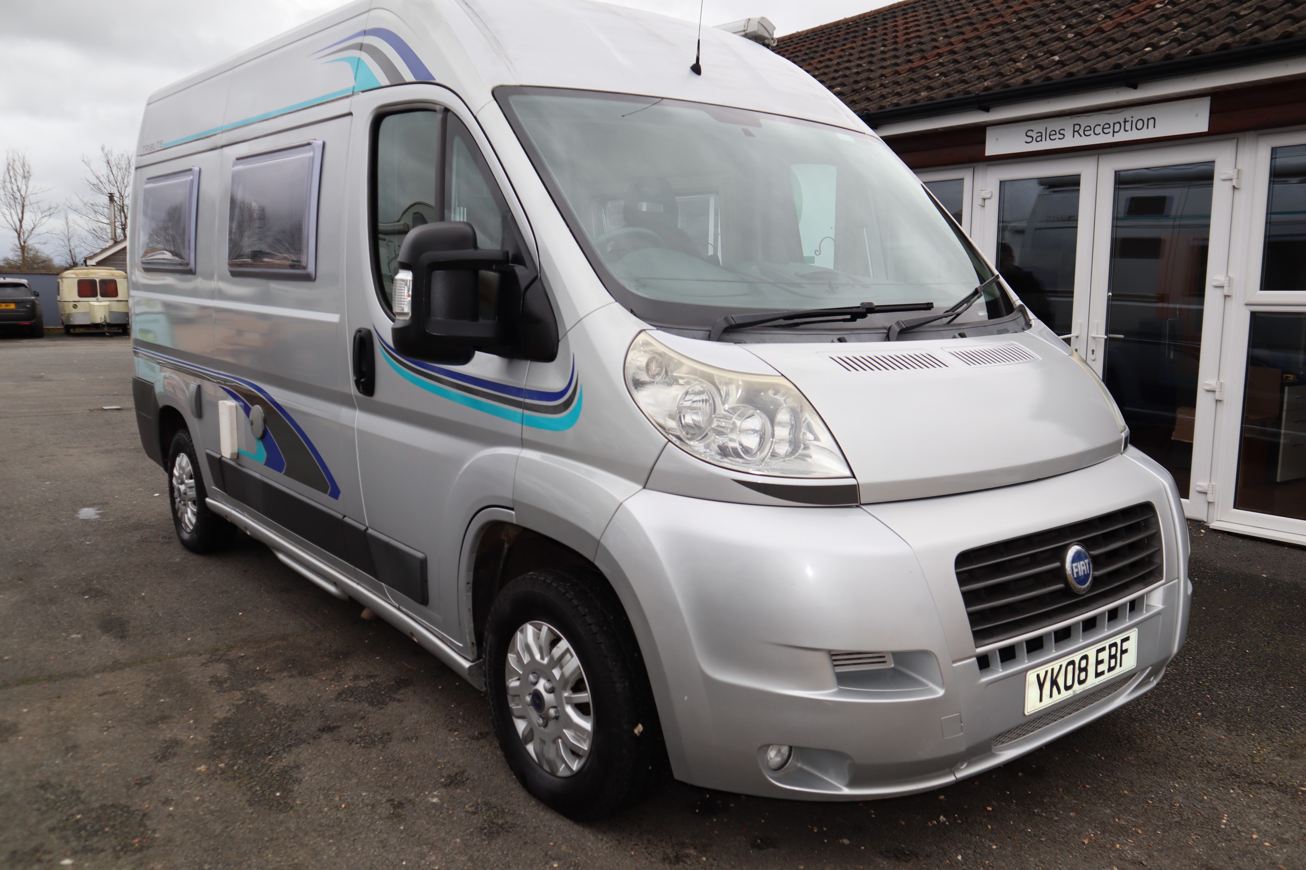 2008 Trigano Tribute 550 Fiat Ducato, , 3 Belts, MOT, 12 Months Warranty, Habitation Service
