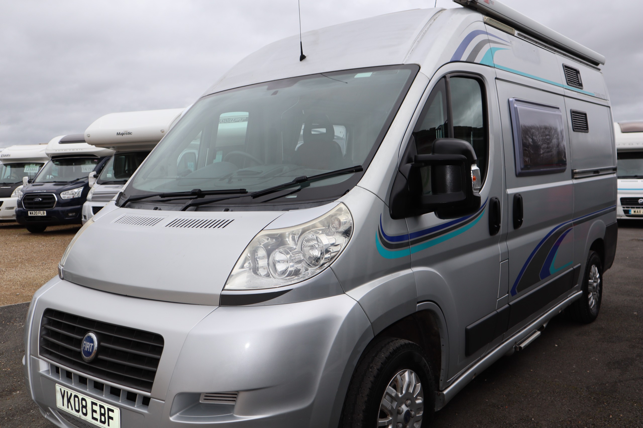 2008 Trigano Tribute 550 Fiat Ducato, , 3 Belts, MOT, 12 Months Warranty, Habitation Service