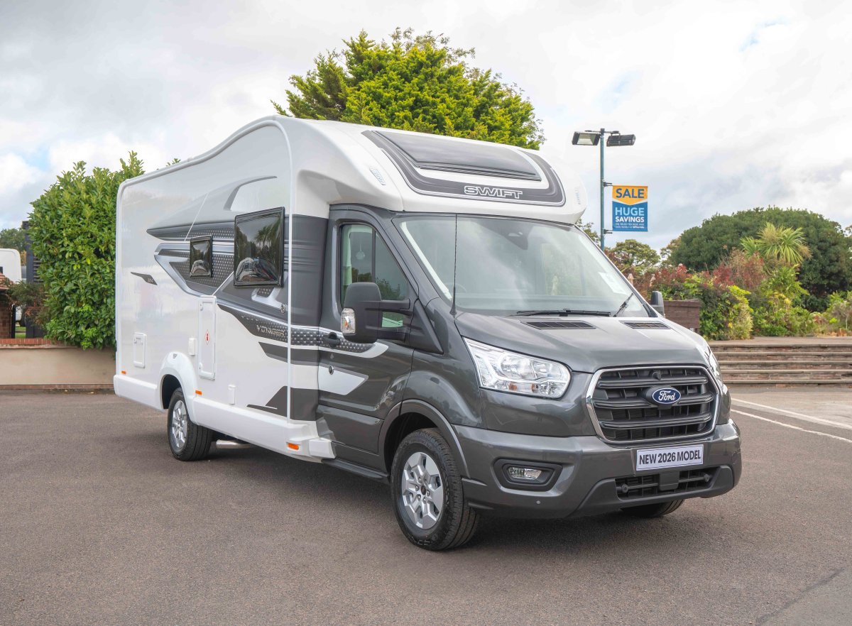 Ford Swift Voyager 564 (2024) 165BHP Automatic 4-Berth Motorhome
