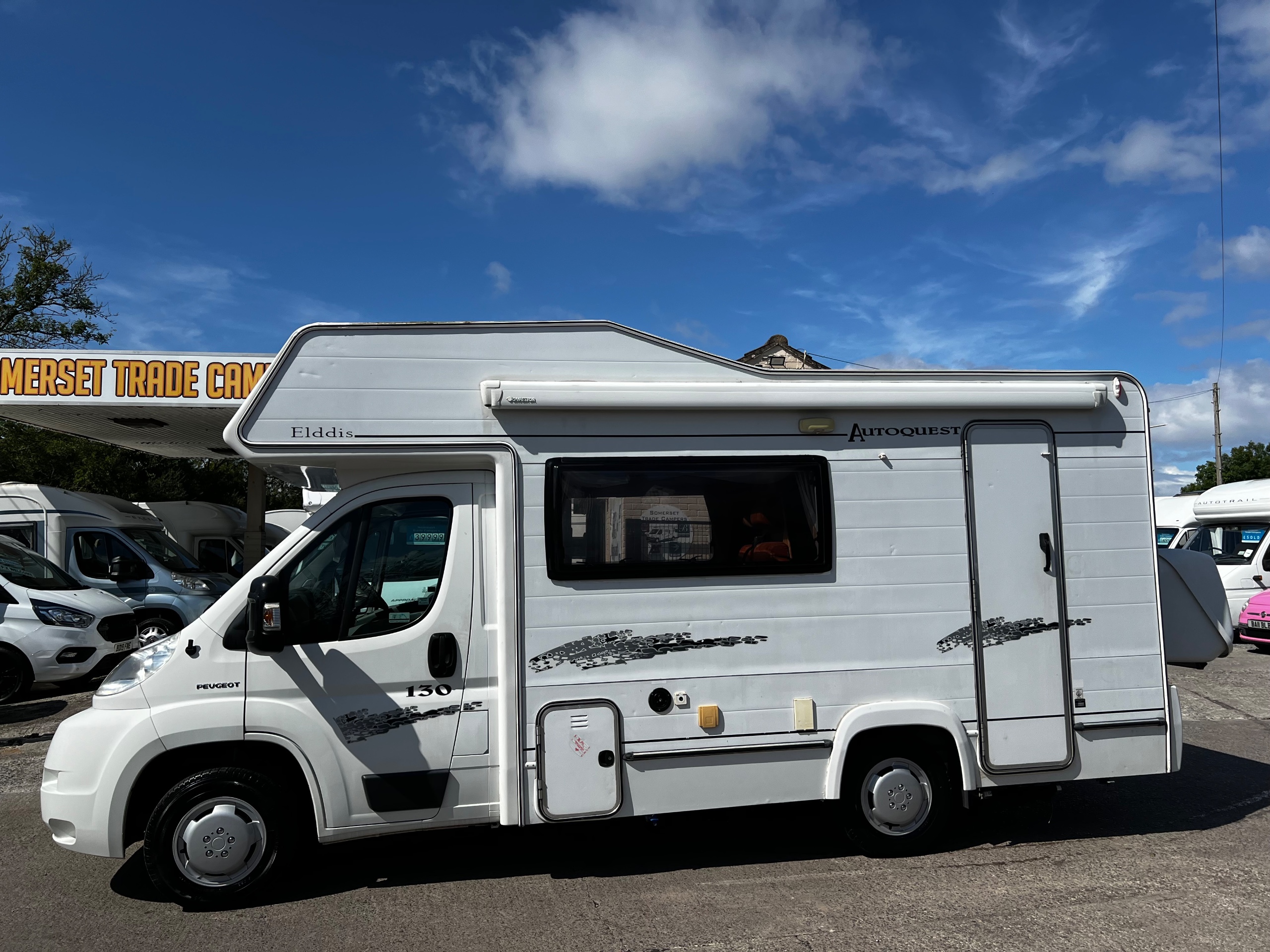 Elddis Autoquest NEW MOT. 5 Berth.   Rear belts