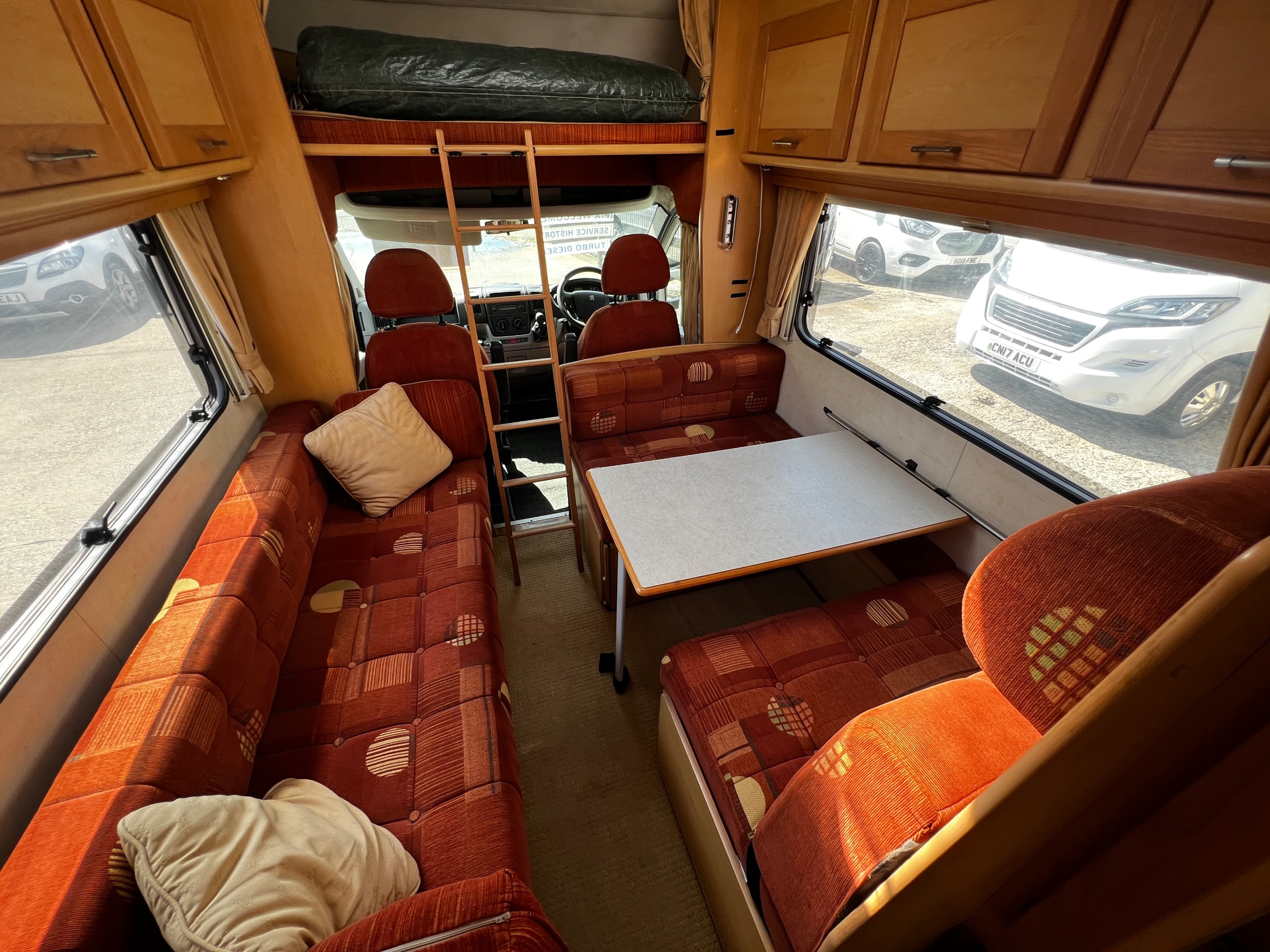 2008 Elddis Autoquest NEW MOT. . Rear belts