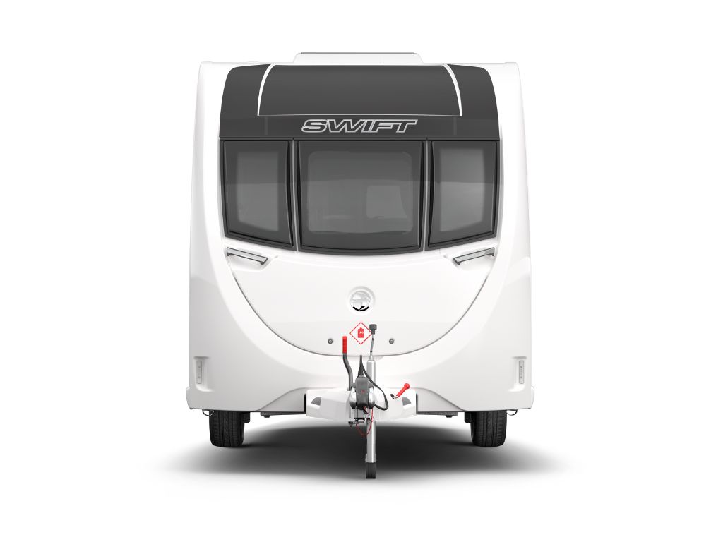 2026 Swift Challenger 390 New 4-Berth Lightweight Caravan - Exterior - Front