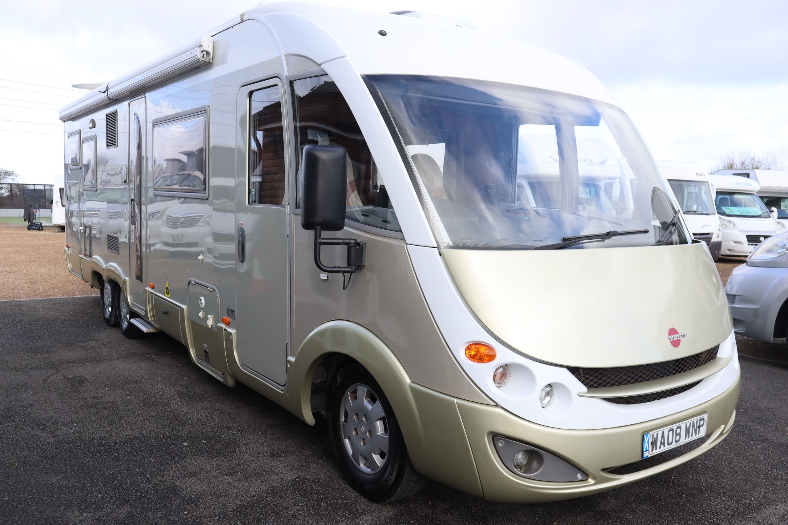 2008 Bürstner Elegance i821 G Fiat Ducato 3.0 Multi Jet, , 4 Belts, , Garage, MOT, 12 Months Warranty, Habitation Service