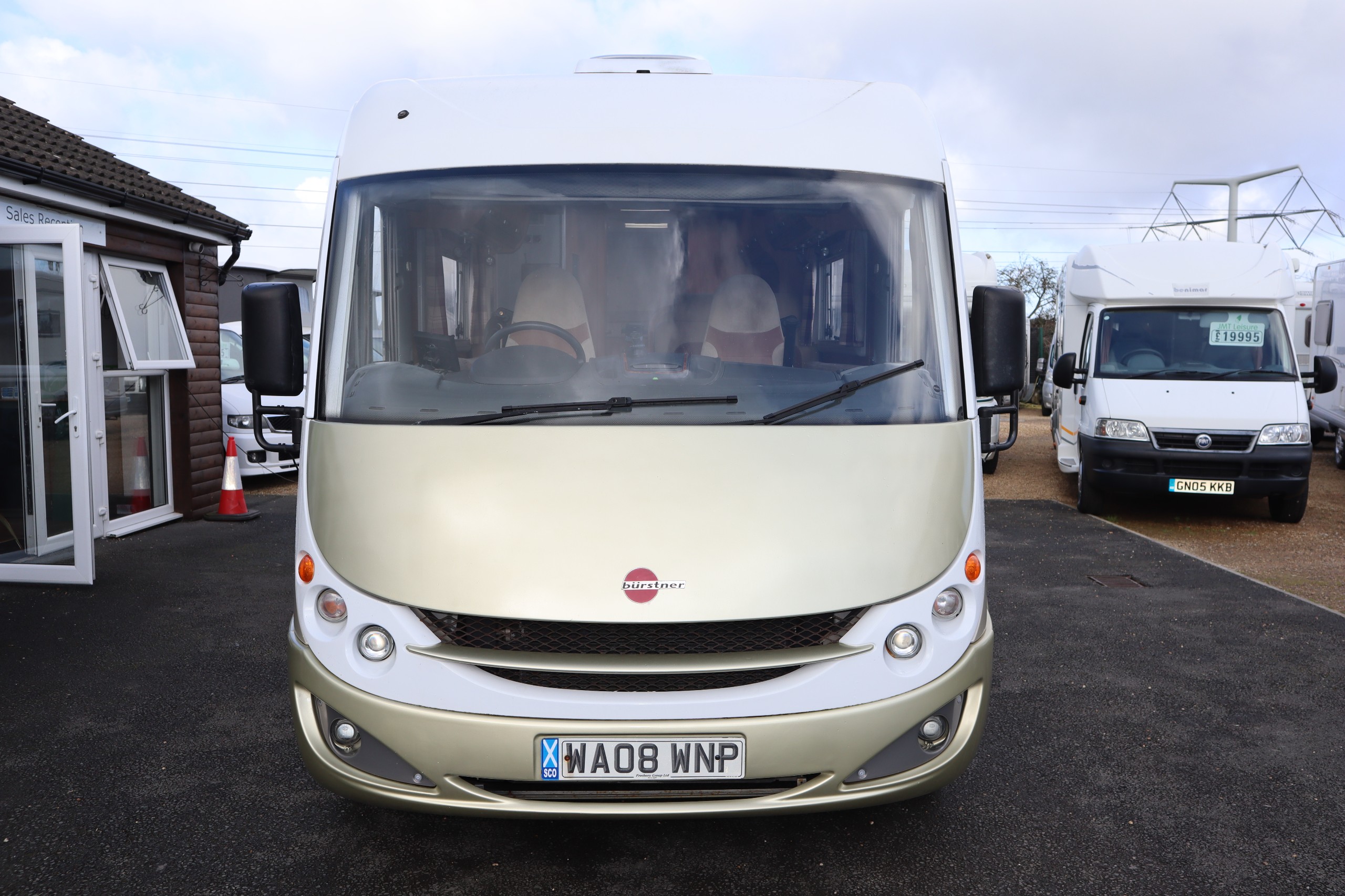 2008 Bürstner Elegance i821 G Fiat Ducato 3.0 Multi Jet, , 4 Belts, , Garage, MOT, 12 Months Warranty, Habitation Service