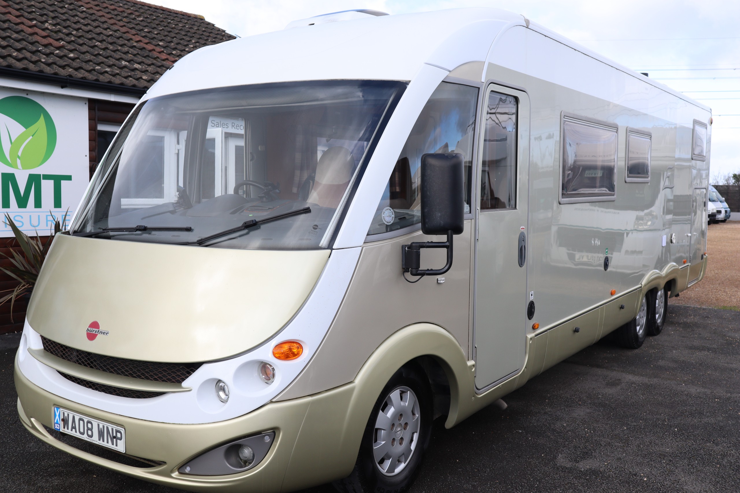 2008 Bürstner Elegance i821 G Fiat Ducato 3.0 Multi Jet, , 4 Belts, , Garage, MOT, 12 Months Warranty, Habitation Service