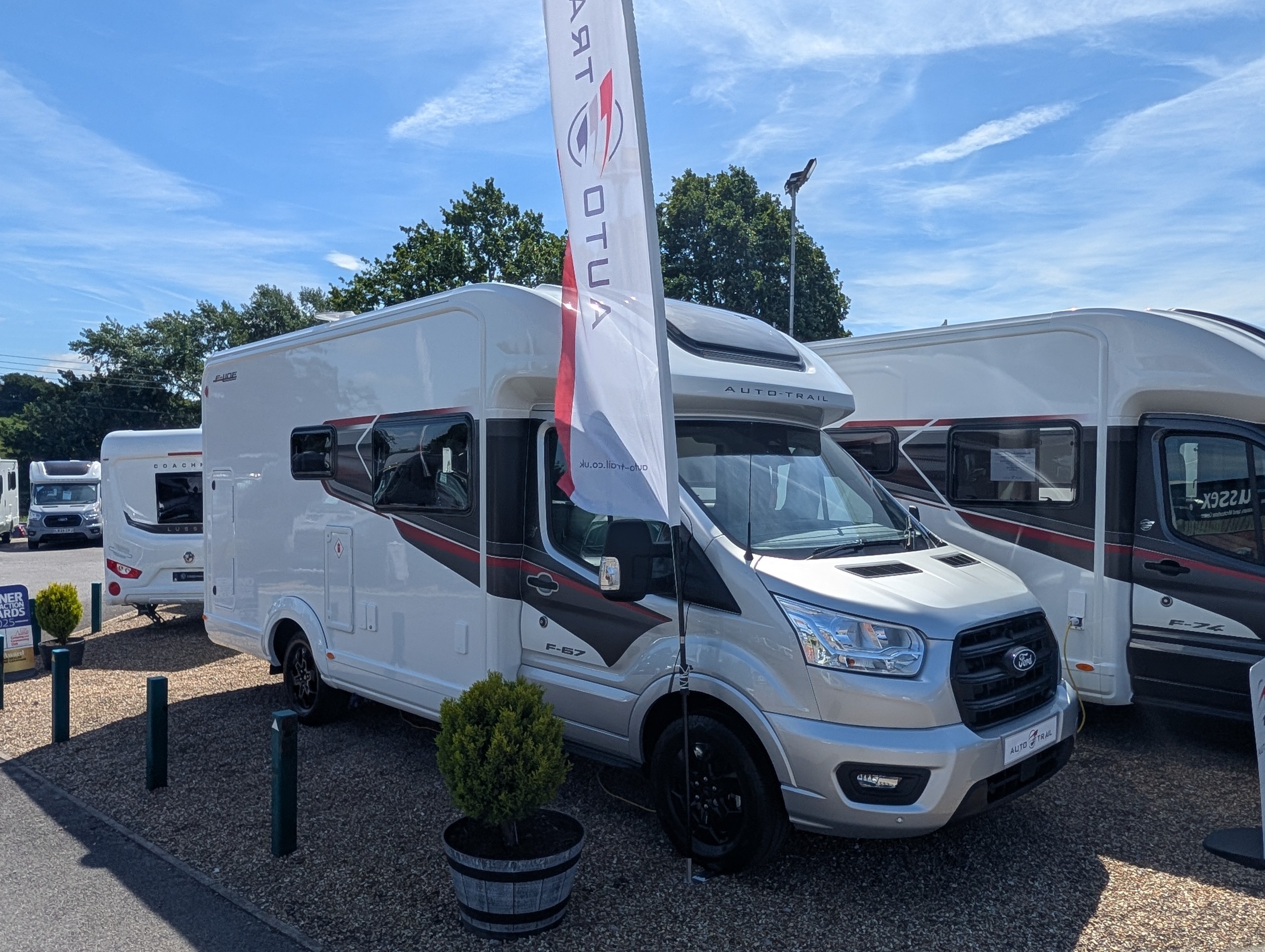 2027 Auto-Trail F-line F67 Automatic , electric drop down bed, drivers and Lux packs plus more extras already included