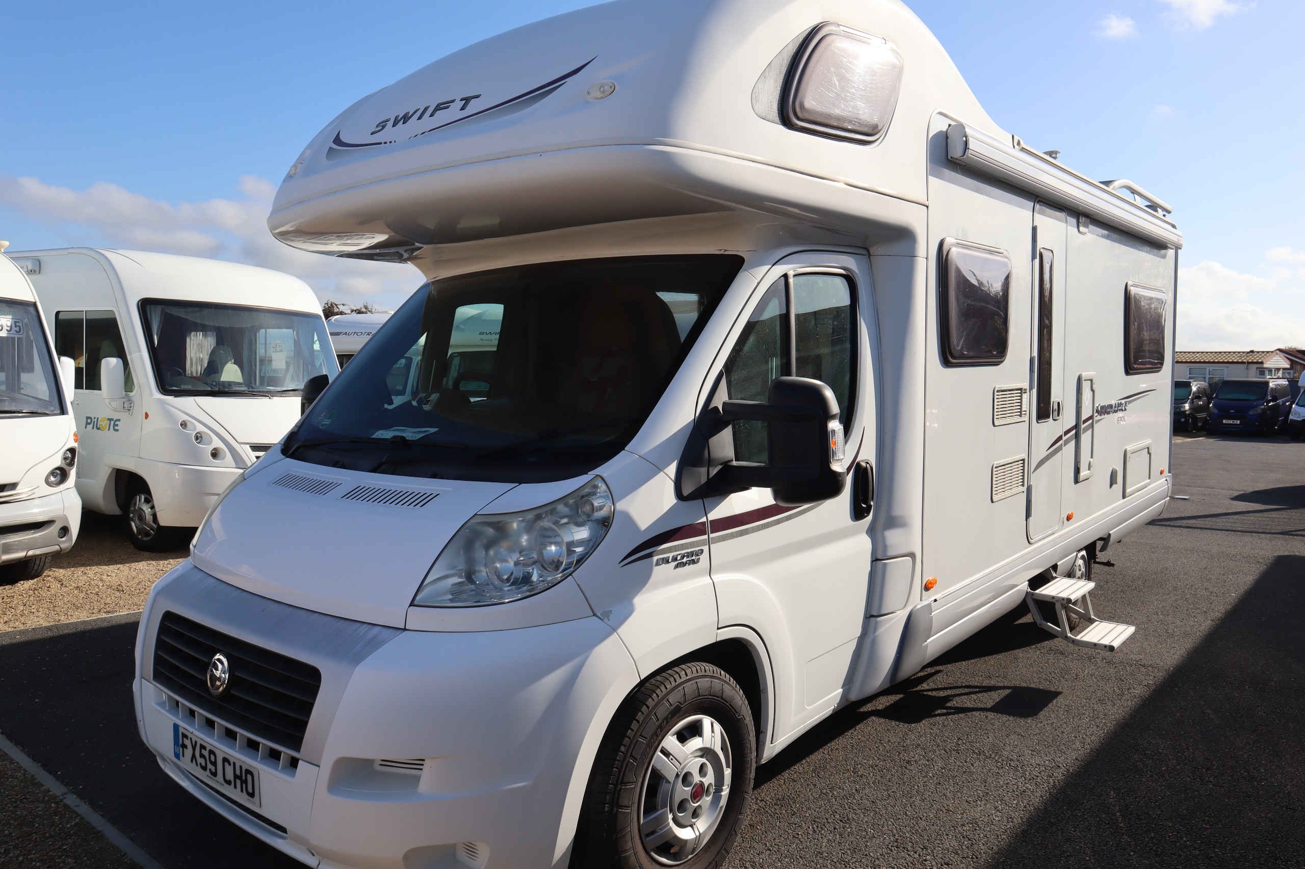 2009 Swift Sundance 630 L Fiat Ducato , 6 Belts, . MOT, 12 Months Warranty, Habitation Service