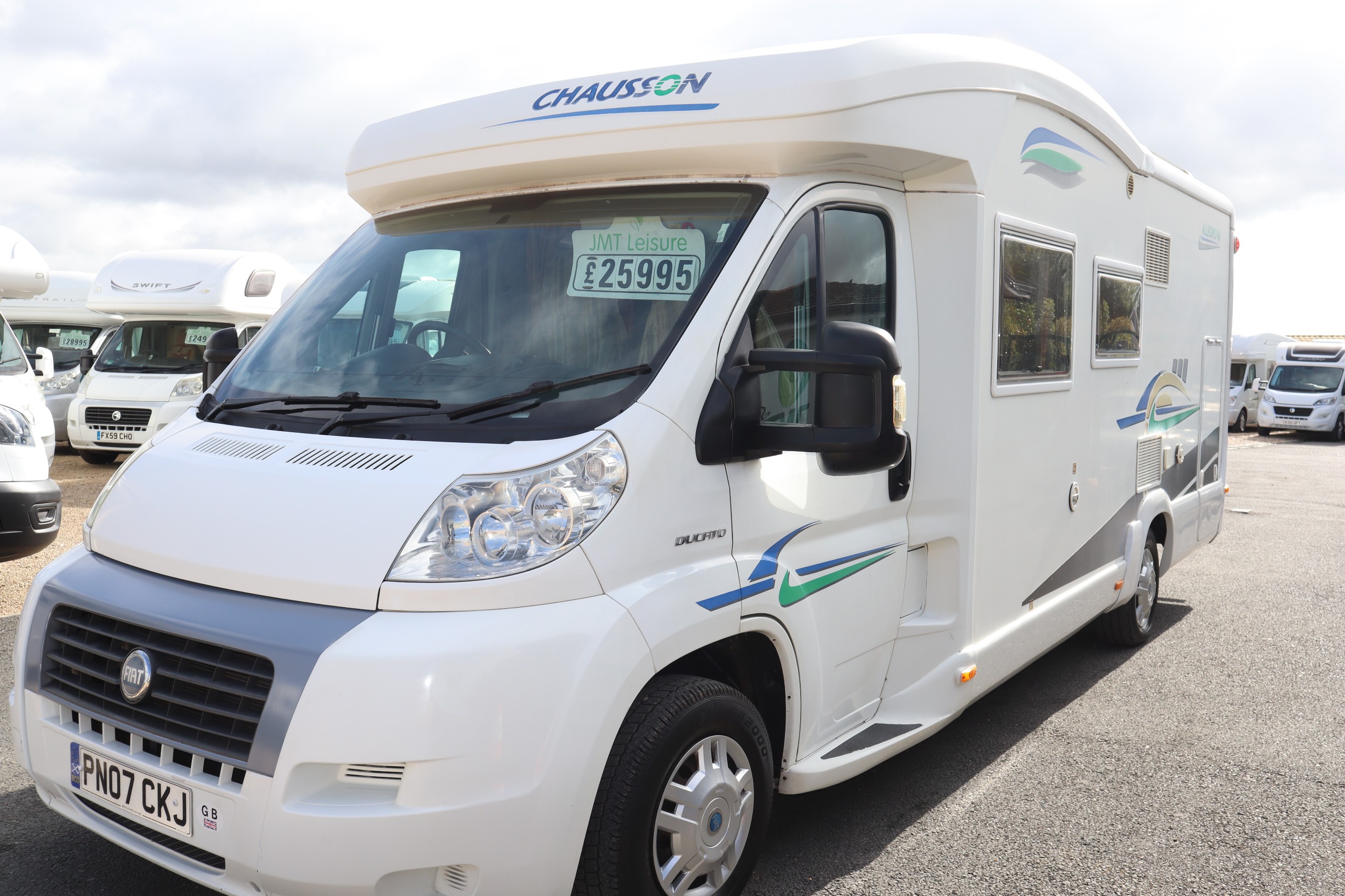 2007 Chausson Allegro 94 Fiat Ducato, , 4 Belts, MOT, 12 Months Warranty, Habitation Service