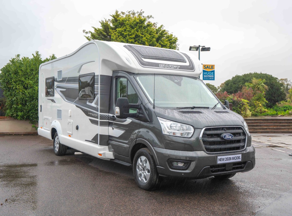 Ford Swift Voyager 574 (2024) 6-Berth Motorhome with 130BHP Manual Engine