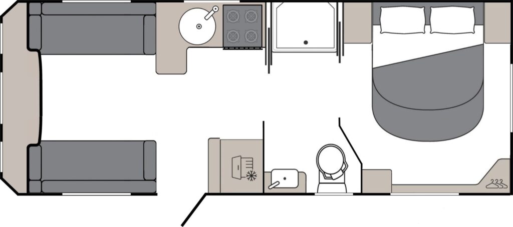 Coachman Acadia 545 Xtra - Floorplan