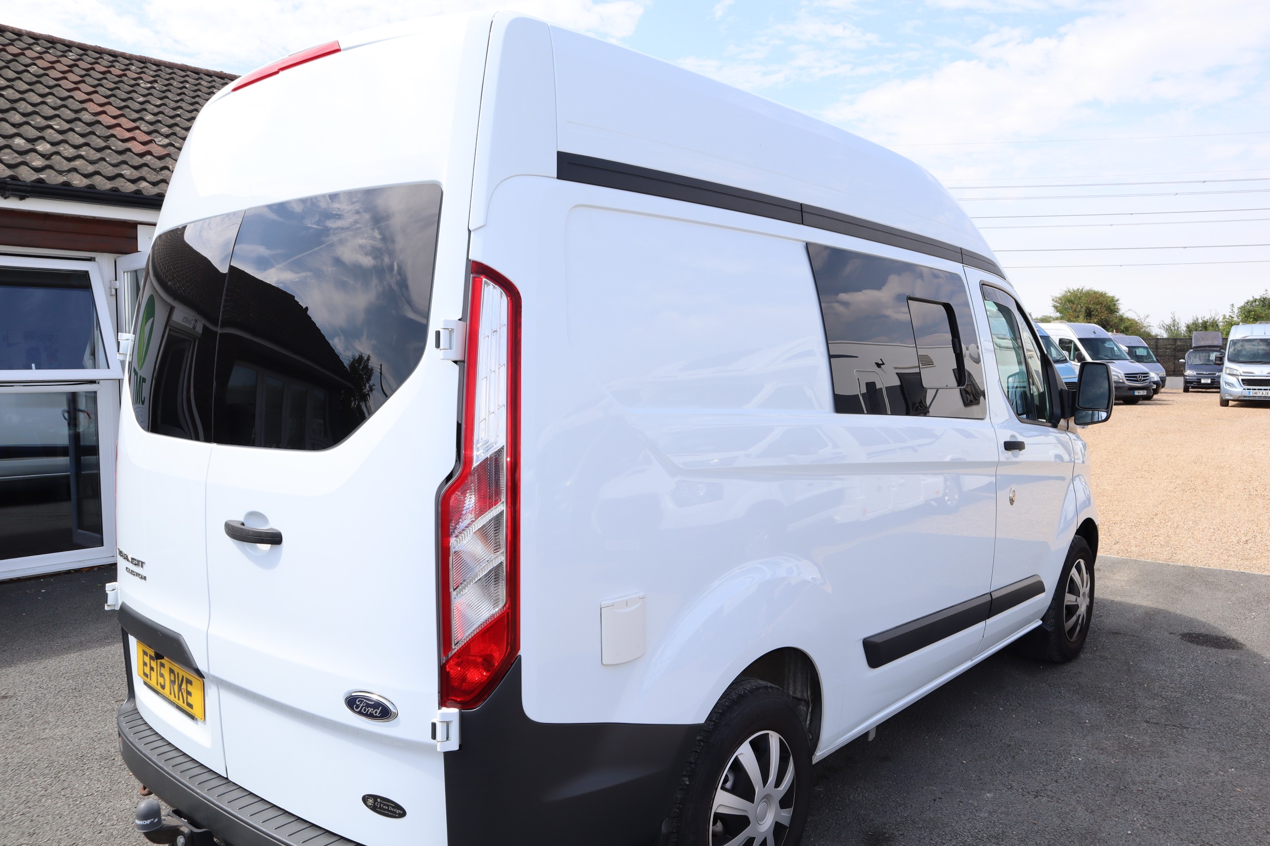 Ford Transit Custom 2.2 TDCi, CJ Van Designs Conversion, Low Mileage, 2 Berth, 4 Belts, MOT, 12 Months Warranty, Habitation Service