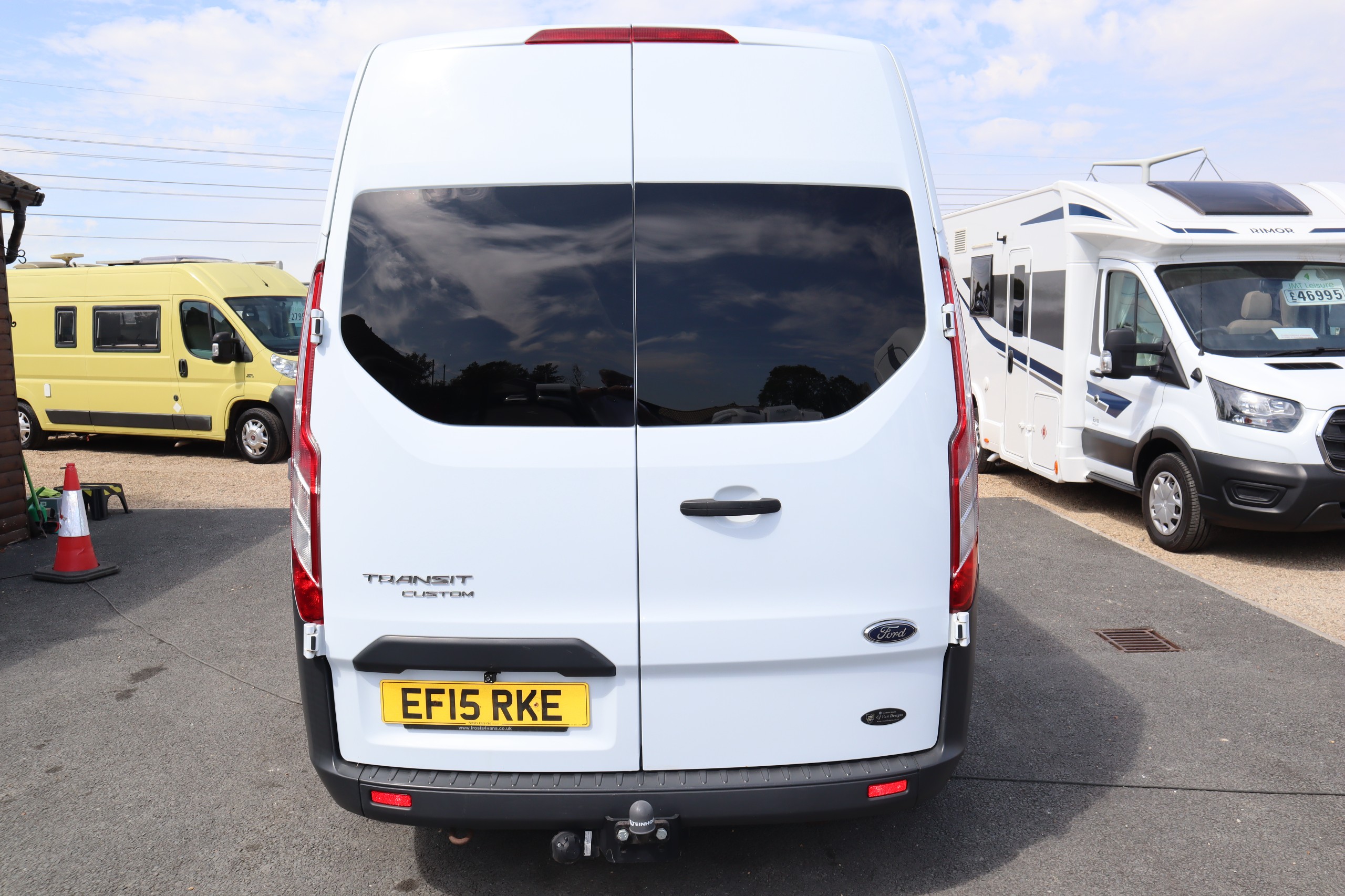 Ford Transit Custom 2.2 TDCi, CJ Van Designs Conversion, Low Mileage, 2 Berth, 4 Belts, MOT, 12 Months Warranty, Habitation Service