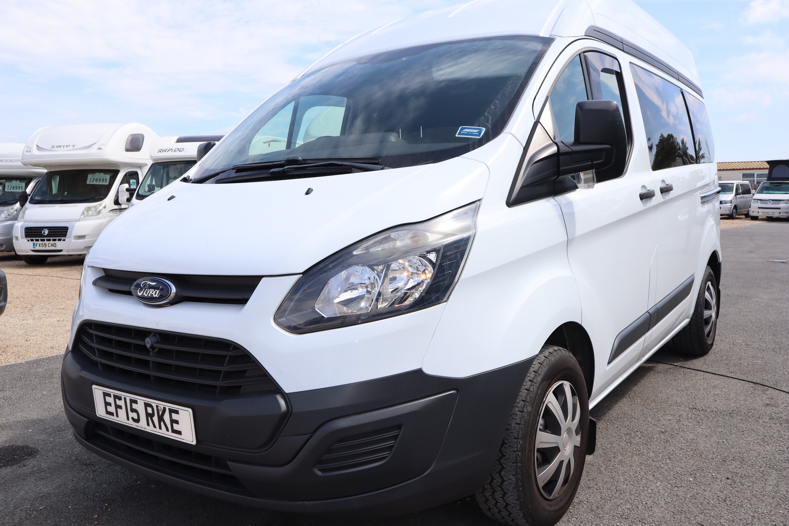 2015 Ford Transit Custom 2.2 TDCi, CJ Van Designs Conversion, Low Mileage, , 4 Belts, MOT, 12 Months Warranty, Habitation Service