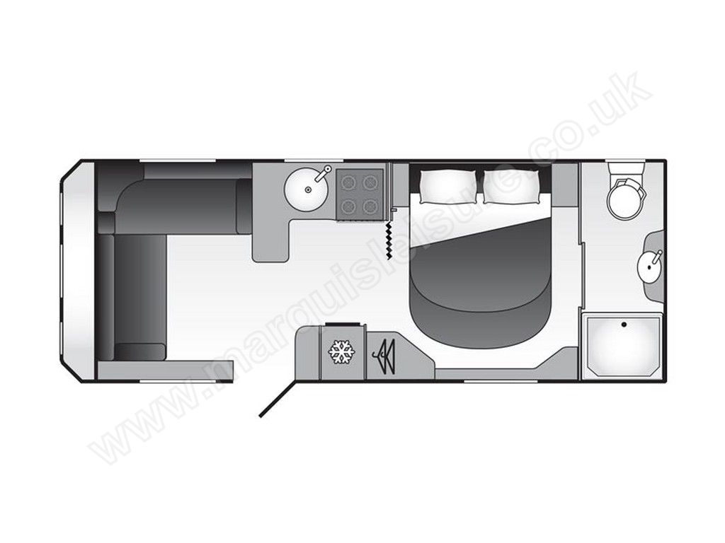 End Washroom floorplan