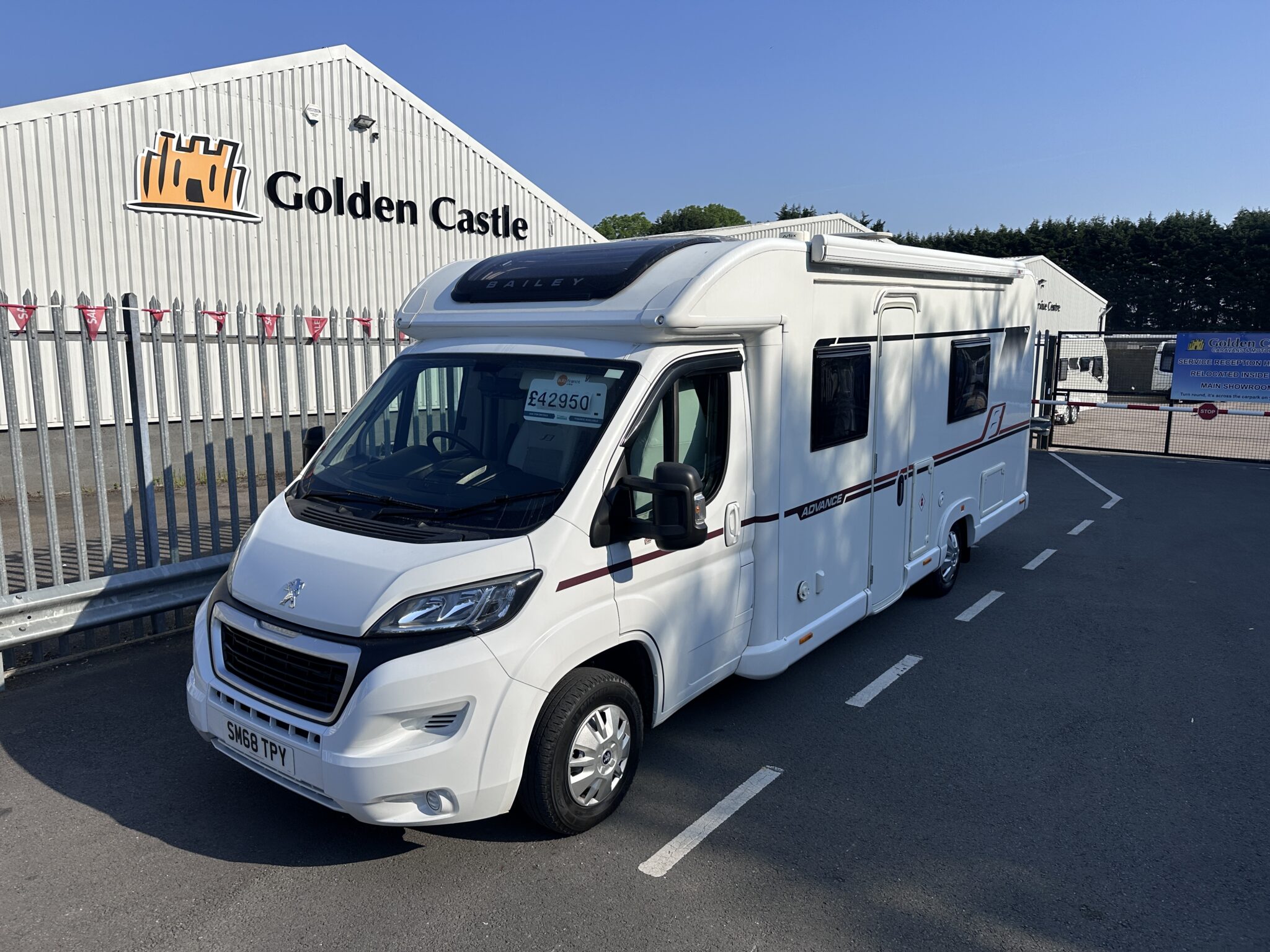 Bailey Advance 76/2 – 2018 Motorhome - Exterior - Front