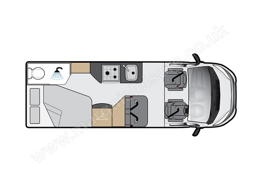 Fixed Bed Garage floorplan