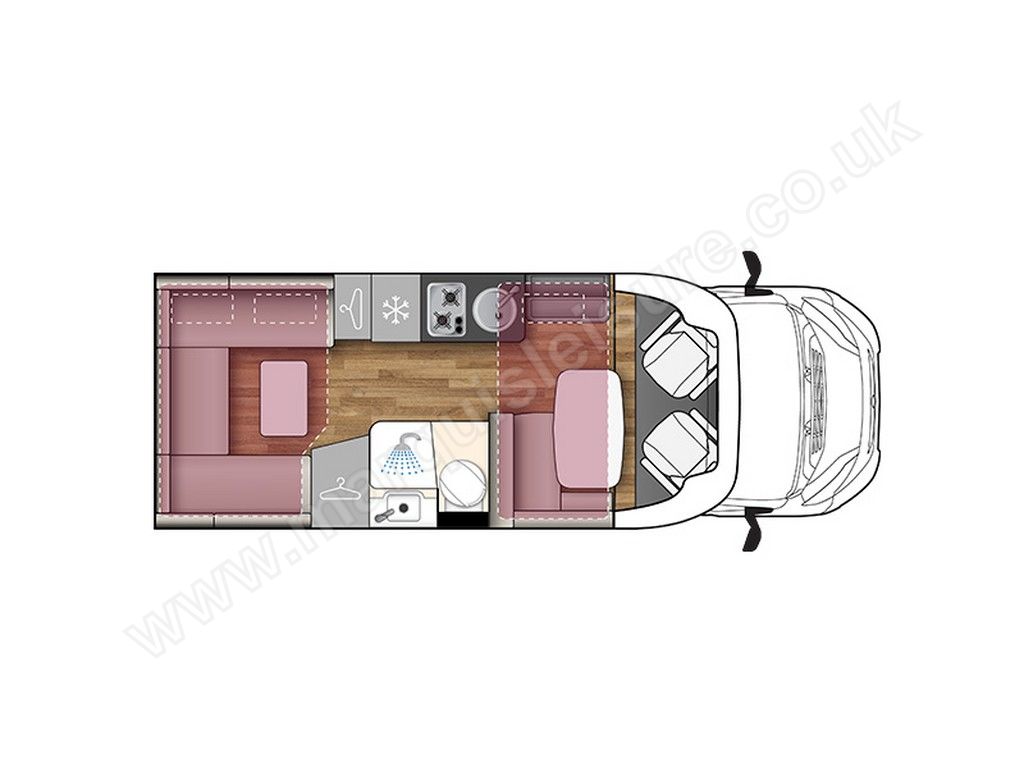 Rear Lounge floorplan