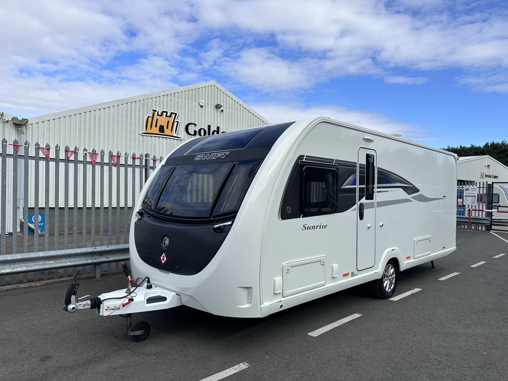 Swift Sunrise 880 – 2023 Caravan - Detail Shot