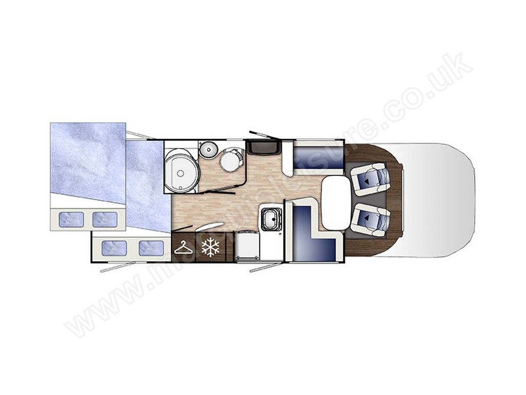 BENIMAR MILEO 243 floorplan