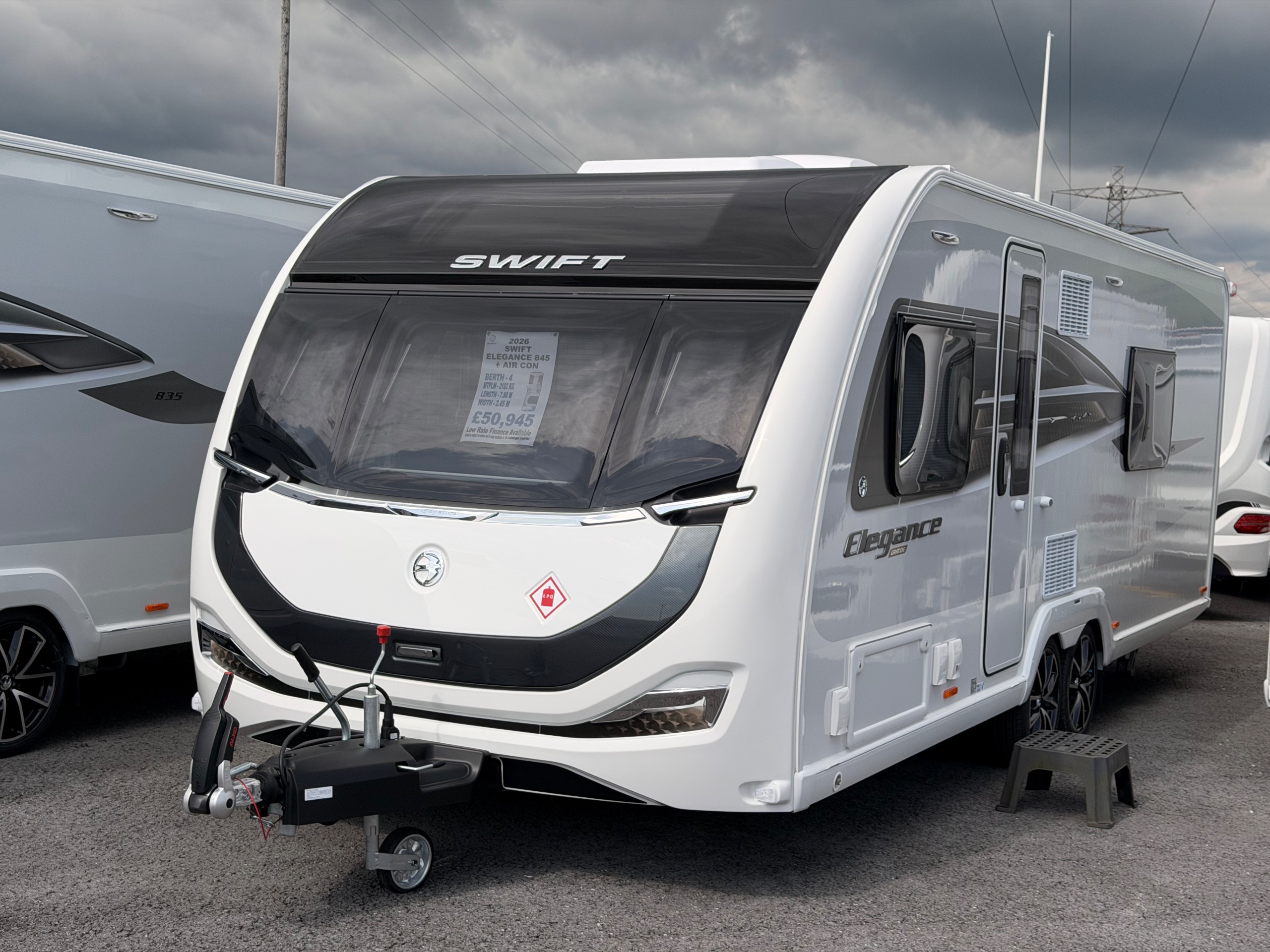 Swift Elegance 845  &  TRUMA AIR CON - Detail Shot