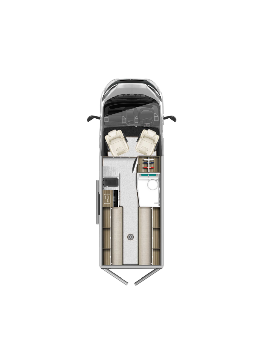 Rear Lounge floorplan