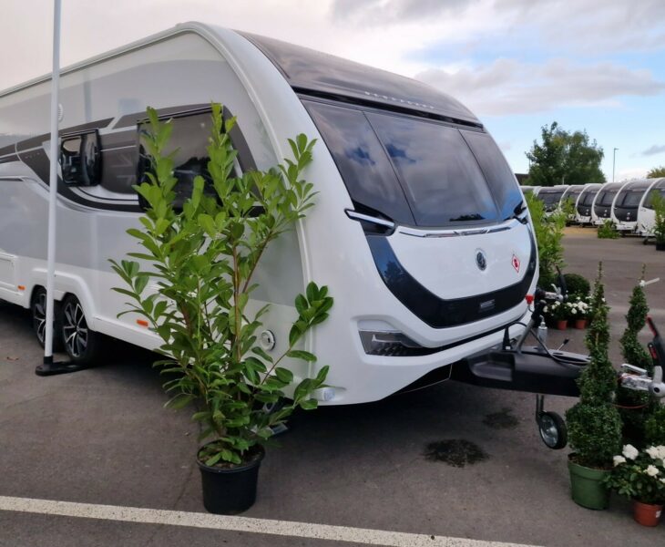 2025 Bessacarr By Design 845 50th Anniversary Edition with Air Con & E&P Levelling