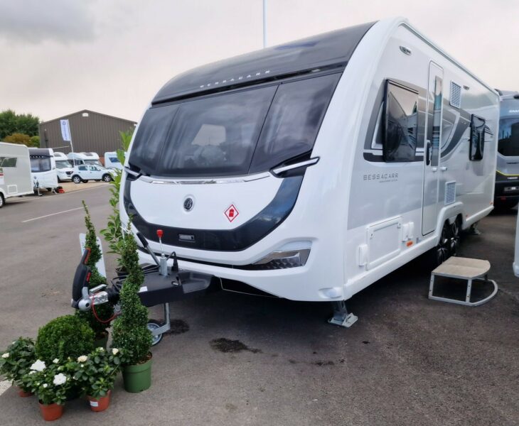 2025 Bessacarr By Design 845 50th Anniversary Edition with Air Con & E&P Levelling