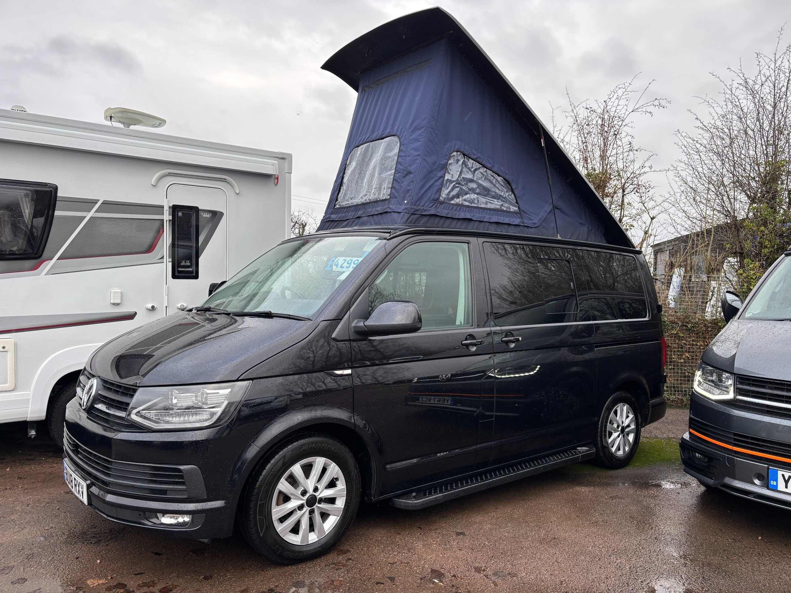 2018 Volkswagen Transporter T28 Highline SWB Kestrel Pop Top Camper