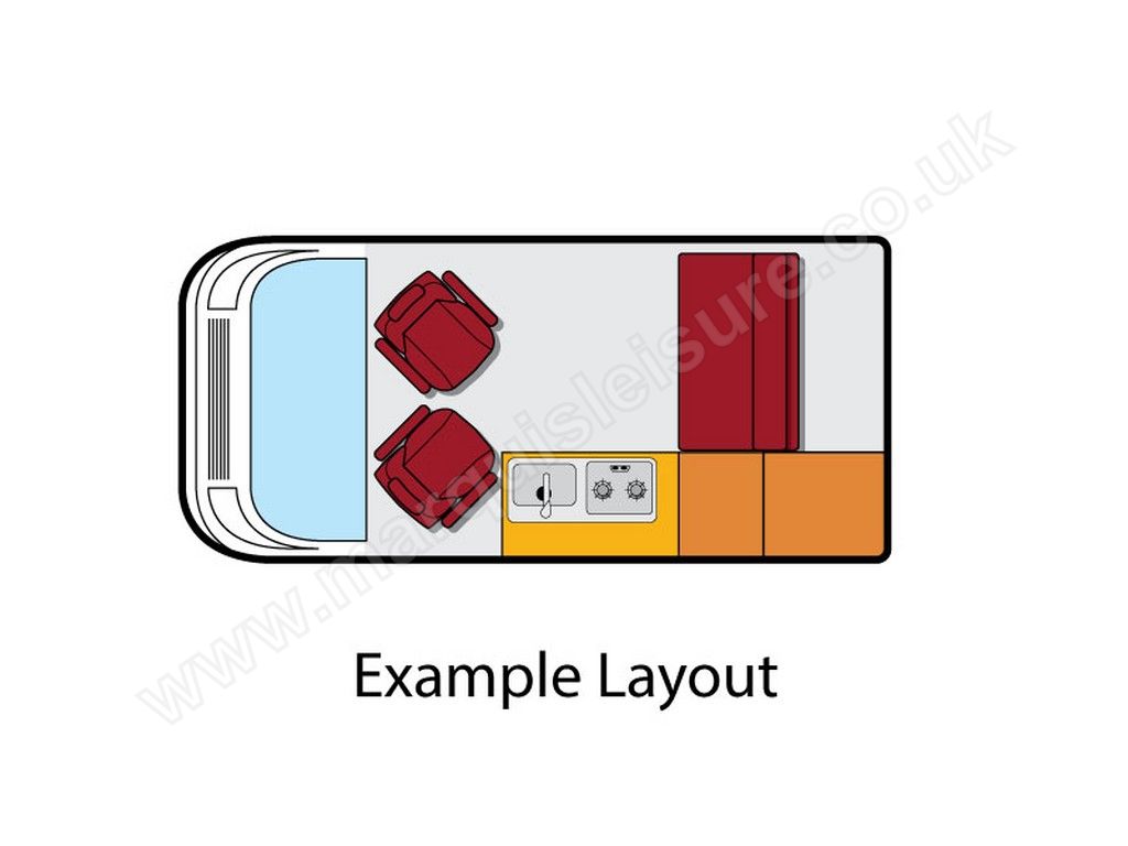 VOLKSWAGEN CALIFORNIA COAST floorplan