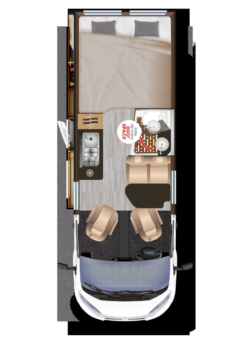 Fixed Bed with Garage floorplan
