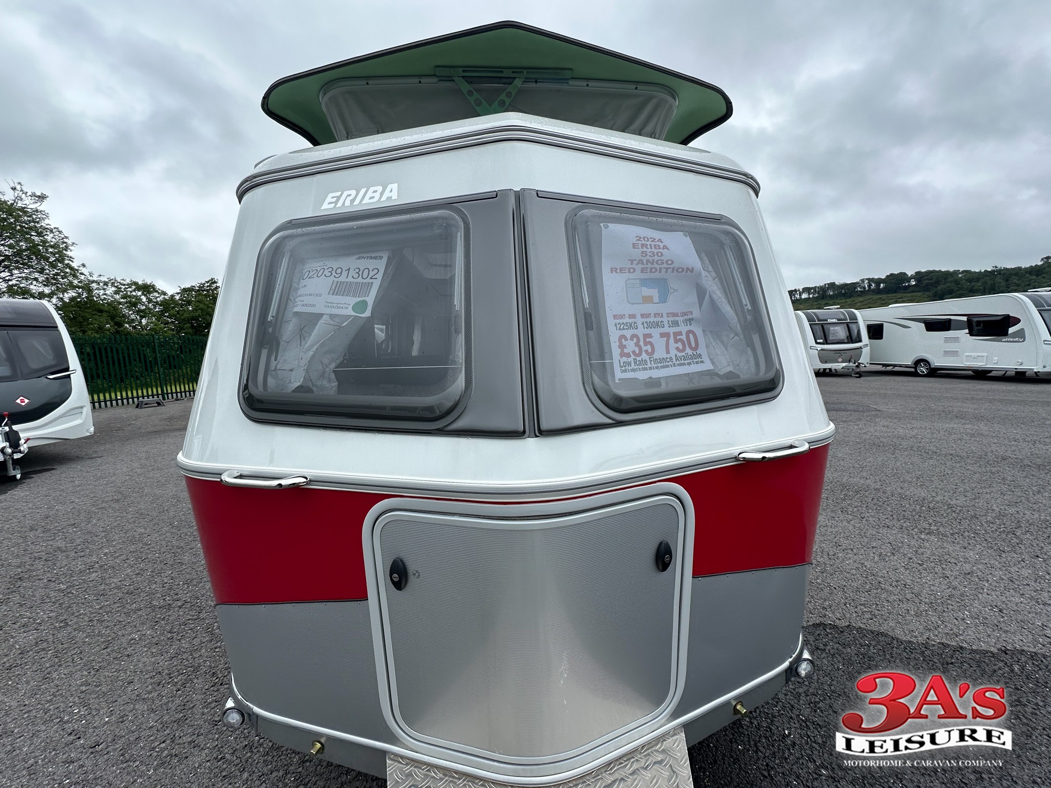 2024 Eriba Touring 530 TANGO RED EDITION