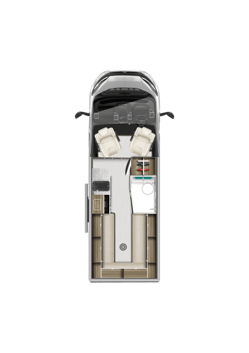 Rear Lounge floorplan