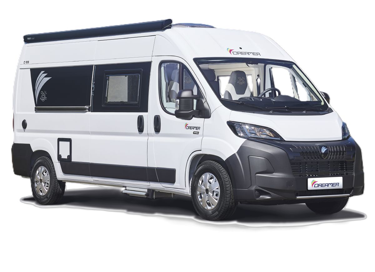 2026 Dreamer D55 Fun Automatic 2 Berth Campervan - Exterior - Front
