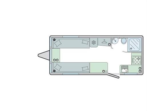 End Washroom floorplan