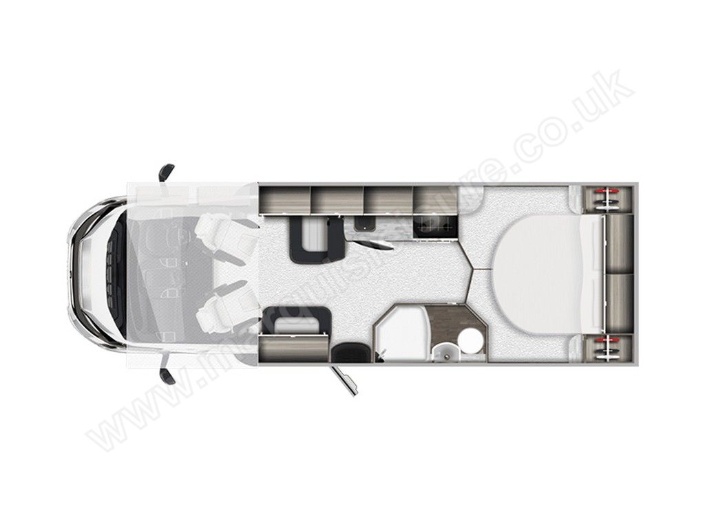 AUTOTRAIL EXPEDITION C71 floorplan